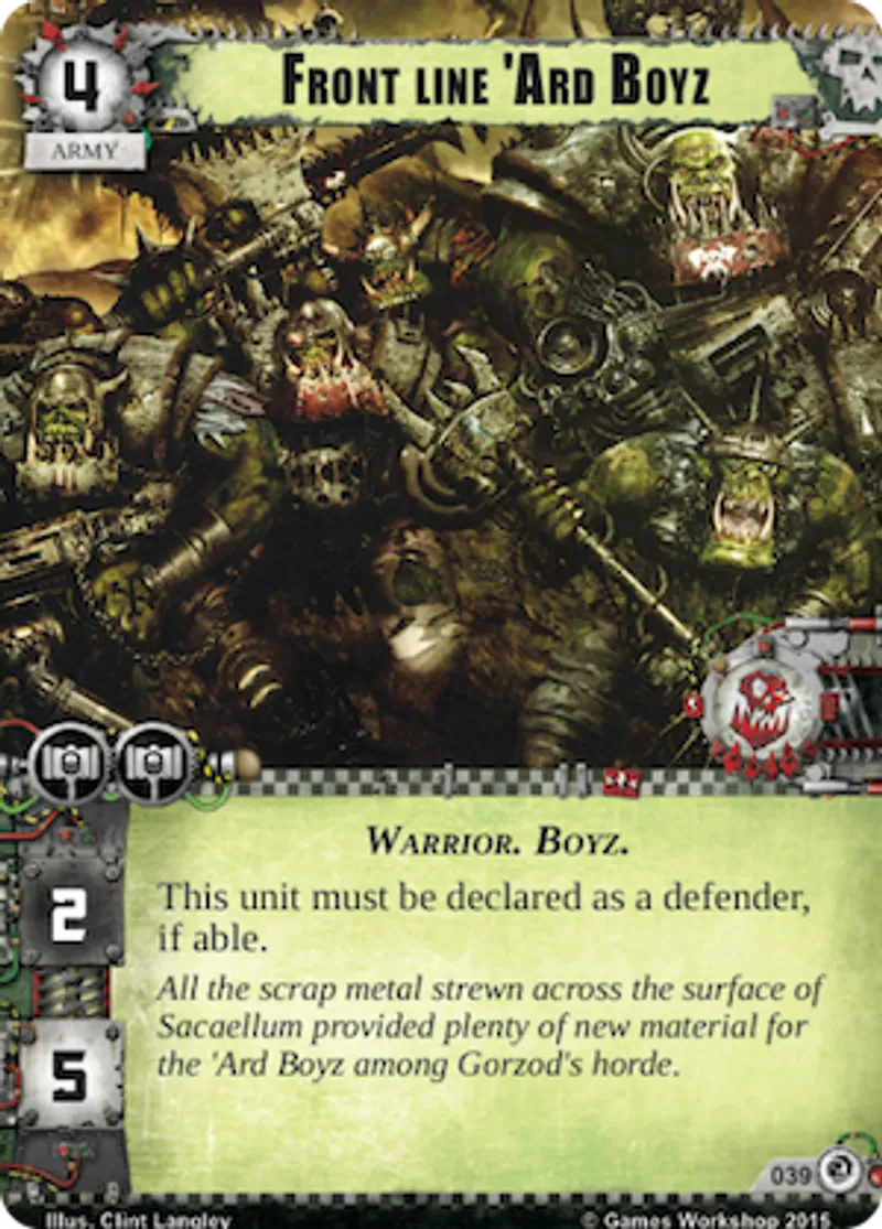 Ork Spoilers from Boundless Hate
