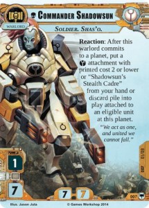 Card - Commander Shadowsun